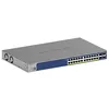 Image de NETGEAR (GS728TXP) Smart Switch Web manageable Gigabit Ethernet PoE 28 Ports, avec 24 Ports PoE+ 190W, 2 Ports SFP+ 10 Gigabit, Administration Cloud Insight, Mur ou Rack, et Protection à Vie limitée en occasion ou reconditionné