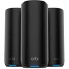 Image de NETGEAR Orbi | Système Mesh WiFi 7 | RBE873SB | 3-Pack | Jusqu'à 21 Gbps | Couvre jusqu'à 600 m² | 150 appareils | 10GB Internet Port | Tri-Band BE21000 | Compatible Murs épais et Toutes Box | Noir en occasion ou reconditionné