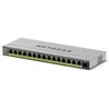 Image de Easy Smart GS116EP - Commutateur - C3 - intelligent - 1 x 10/100/1000 + 15 x 10/100/1000 (PoE+) - de bureau, fixation murale - PoE+ (180 W)