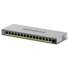 Image de Easy Smart GS116EPP - Commutateur - C3 - intelligent - 1 x 10/100/1000 + 15 x 10/100/1000 (PoE+) - de bureau, fixation murale - PoE+ (231 W)