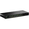 Image de GS310TPv2 - Commutateur - 2+/L3 Lite - intelligent - 8 x 10/100/1000 (PoE+) + 2 x SFP - de bureau, fixation murale - PoE+ (55 W)