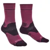 Image de Bridgedale - Hike Midweight Merino Performance Boot - Chaussettes randonnée femme Berry / Plum - S - 35 / 37