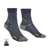 Image de Bridgedale - Hike Ultralight Merino Performance 3/4 Crew - Chaussettes randonnée femme Denim - L - 41 / 43