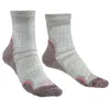 Image de Bridgedale - Hike Ultralight Merino Performance 3/4 Crew - Chaussettes randonnée femme Aubergine - L - 41 / 43