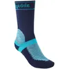 Image de Bridgedale - Mountain Bike Winter Weight T2 Merino Sport Boot - Chaussettes vélo femme Navy / Lt Blue - L - 41 / 43