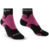 Image de Bridgedale - Hike Midweight Merino Performance Ankle - Chaussettes randonnée femme Black / Pink - L - 41 / 43