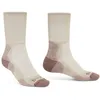 Image de Bridgedale - Hike Lightweight Comfort Boot - Chaussettes randonnée femme Sand - M - 38 / 40