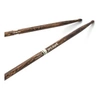 Image de Pro Mark Classic Forward 5A Firegrain Hickory Olive Ovale En Bois Baguettes de Batterie