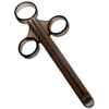 Image de Injecteur de lubrifiant Shooter 10mL Noir - Insertion 10 x 1.5cm