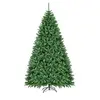Image de Arbre de noël artificiel 275cm à charnière avec support métallique 3594 branches