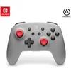 Image de Manette sans fil à piles Retro Grey with Motion pour Nintendo Switch Gris Rouge et Noir