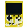 Image de Console de jeu portable rétro avec écran 3 pouces 400 FC classique double CL400 - Jaune