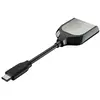 Image de extreme pro usb 3.0 (3.1 gen 1) type-c noir, argent lecteur de carte mémoire (sddr-409-g46)