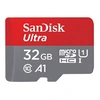 Image de SanDisk - Carte mémoire Ultra Android microSDHC 32GB + SD Adapter + Memory Zone App 98MB/s A1 Class 10 UHS-I