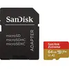 Image de SanDisk Extreme 64 GB microSDXC Memory Card for Action Cameras and Drones with A2 App Performance up to 160 MB/s, Class 10, U3, V30 en occasion ou reconditionné