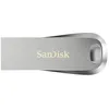 Image de SanDisk Ultra Luxe 128 Go Flash Drive (Clé USB Type-A, USB 3.2 Gen 1 + USB 3.0 capable, Vitesse de lecture jusqu'à 400 Mo/s, Mot de passe, RescuePRO Deluxe, Un boîtier en métal) Argent en occasion ou reconditionné