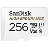 Image de High Endurance - Carte mémoire flash (adaptateur microSDXC vers SD inclus(e)) - 256 Go - Video Class V30 / UHS-I U3 / Class10 - microSDXC UHS-I