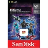 Image de Extreme - Carte mémoire flash - 128 Go - A2 / Video Class V30 / UHS-I U3 / Class10 - microSDXC UHS-I