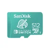 Image de Sandisk MicroSDXC UHS-I card NintendoSwitch 512G