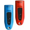 Image de Clé USB Ultra 64 Go USB 3.0 130 Mo/s - Pack de 2 - Rouge/Bleu
