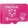 Image de SANDISK microSDXC, pour les consoles Nintendo Switch, Fortnite Cuddle Team Leader 256 Go (UHS-I Carte, jusqu'à 100 Mo/s Produit sous licence Nintendo, UHS-I, Class 10, U3) en occasion ou reconditionné