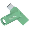 Image de SanDisk Ultra Dual Drive Go, 64 Go Flash Drive, Clé USB C (pour Android Smartphone Stockage, Tablettes, Mac et PC, jusqu'à 300 Mo/s, Connecteurs USB Type-C et USB Type-A réversibles) Verte en occasion ou reconditionné