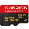 Image de Extreme PRO - Carte mémoire flash (adaptateur SD inclus(e)) - 512 Go - A2 / Video Class V30 / UHS-I U3 - microSDXC UHS-I