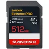 Image de SANDISK Extreme Pro Carte SD UHS-I de 512 Go (Jusqu’à 250 Mo/s en Lecture et Jusqu’à 170 Mo/s en écriture, vidéo 4K UHD, U3, V30) Memory Zone App en occasion ou reconditionné