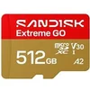 Image de Extreme Go - Carte mémoire flash - 512 Go - A1 / Video Class V30 / UHS-I U3 - microSDXC UHS-I