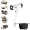 Image de Shark SpeedStyle Sèche-cheveux & Finisseur RapidGloss avec étui de rangement, 5 stylers, pour tous types de cheveux, séchage rapide, sans dommage thermique, ionique, soie HD352EU en occasion ou reconditionné