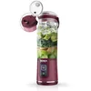 Image de Ninja Blast Blender portable, 530 ml, couvercle résistant aux fuites et bec verseur, mini blender sans fil puissant, rechargeable, smoothies, shakes, mixe fruits et glaçons, Canneberge, BC151EUCR en occasion ou reconditionné