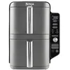 Image de NINJA Double Stack XL Friteuse sans huile, friteuse verticale à 2 tiroirs, 4 niveaux cuisson, 2 tiroirs et 2 grilles, design compact, capacité de 9,5L, 6 fonctions de cuisson, 8 portions, gris SL400EU en occasion ou reconditionné