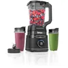 Image de Ninja Detect Power Blender Pro & Single Serve 2-en-1, mixeur 1200W avec récipient 2L, 2 gobelets individuels, mixeur pour smoothies et boissons glacées, hachage de légumes, noir, TB301EU en occasion ou reconditionné