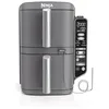 Image de Ninja Double Stack XL Air Fryer, Friteuse verticale sans huile, 2 tiroirs, capacité 9,5 L, 6 fonctions, 8 portions, avec thermosonde SmartCook, SL451EU en occasion ou reconditionné