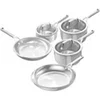 Image de Set cuisson EverClad C95005EUI 8 pièces inox 3 couches induction four 300 °C
