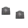 Image de Lot de 2 filtres à charbon type 303 (21,5 x 21 x 4 cm) pour hotte - indesit - beko - gorenje - smeg - whirlpool
