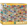 Image de Puzzle Volkswagon Groovy Bus Collage 2000 pieces