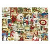 Image de Puzzle - Cartes de Noël vintage, 1000 pièces