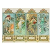 Image de Puzzle 1000 pièces : Alphonse Maria Mucha : Les 4 saisons