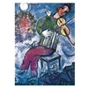 Image de Puzzle - Marc Chagall : Le violoniste bleu, 1000 pièces