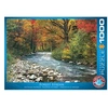 Image de Puzzles - Cours d'eau dans la forêt - puzzle - 1000 pièces