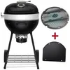 Image de Barbecue charbon Kettle Pro 57 Phantom Ø 57 cm Grille fonte émaillée Thermomètre ACCU-PROBE