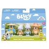 Image de Pack 4 Figurines La Famille de Bluey en voyage