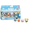 Image de Bluey - Pack 4 Figurines Bingo Et Ses Amis Au Parc Aquatique