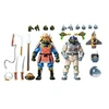 Image de Pack 2 figurines - Les Tortues Ninja (Cartoon) Space Adventure & Samurai Turtles 18 cm