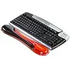 Image de Duo Gel Keyboard Wrist Rest - Repose-poignet pour clavier - noir, rouge - Conformité TAA