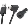 Image de - Adaptateur d'alimentation pour voiture - avec câble (USB) - sur le câble : USB-C