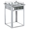 Image de Distributeur Inox Neutre de Paniers à Vaisselle Cap. 6 Paniers