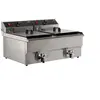 Image de Friteuse professionnelle Electrique 2 x 10 Litres Vidange 2 x 5 kW