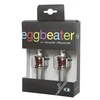 Image de egg beater 1 pédale argent ressort rouge